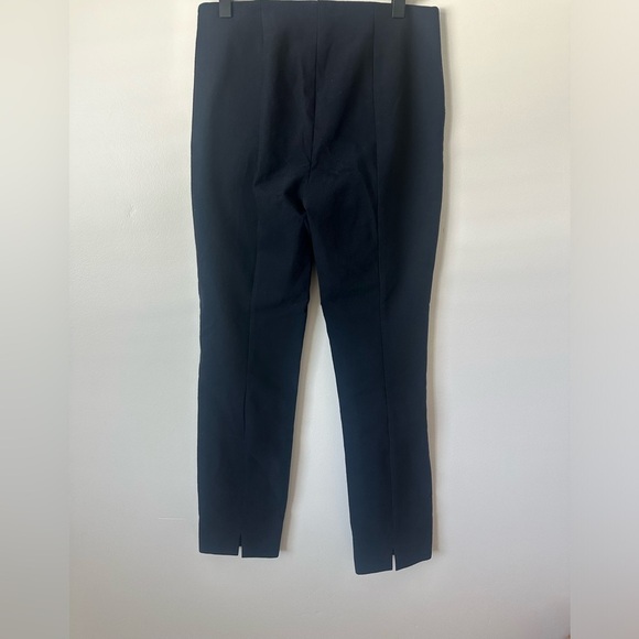 VINCE Stitch Front Seam Ponte Cropped Legging/Pant Size XS in Coastal Blue Navy - Picture 5 of 9